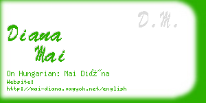 diana mai business card